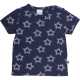 Tricou bleumarin cu imprimeu steluțe
