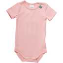 Body roz pentru fetițe cu mânecă scurtă