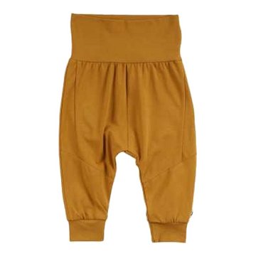 Pantaloni confortabili galben muștar