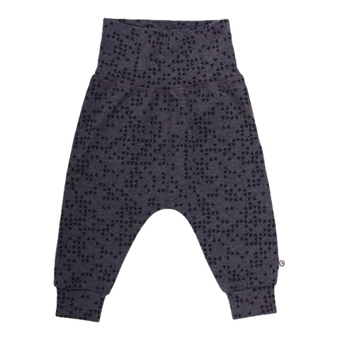 Pantaloni gri antracit cu bandă elastică