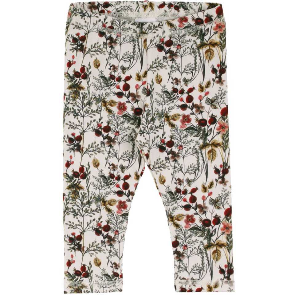 Colanți cu imprimeu floral