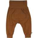 Pantaloni Cozy Me maro cu buzunar central