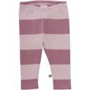Colanți roz cu dungi lila