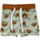 Pantaloni scurți cu imprimeu cu leneși