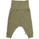 Pantaloni Alfa cu dungi cusute lateral și bandă elastică în talie