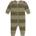 Salopetă în dungi cu mânecă lungă