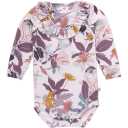 Body cu mânecă lungă și imprimeu vegetal