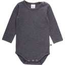 Body Alfa gri din bumbac organic