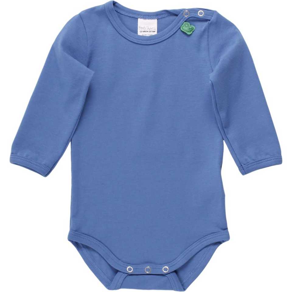 Body Alfa albastru cu mânecă lungă