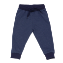 Pantaloni de trening bleumarin cu manșete