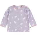 Bluză gri cu imprimeu ciupercuțe