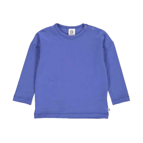 Bluză albastră cu mânecă lungă pentru copii