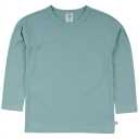 Bluză bleu prăfuit din bumbac organic pentru copii
