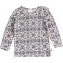 Bluză din lână 100% cu imprimeu