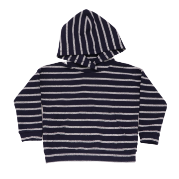 Hanorac bleumarin cu dungi