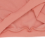 Bluză roz cu mânecă lungă și volane la umeri