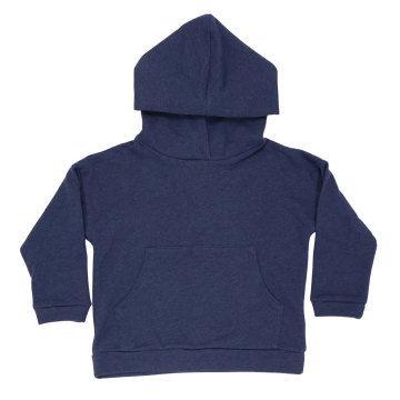 Hanorac uni bleumarin cu glugă