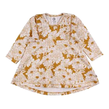 Rochie cu croială în A și imprimeu cu flori