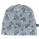 Căciulă bleu prăfuit cu imprimeu urși koala