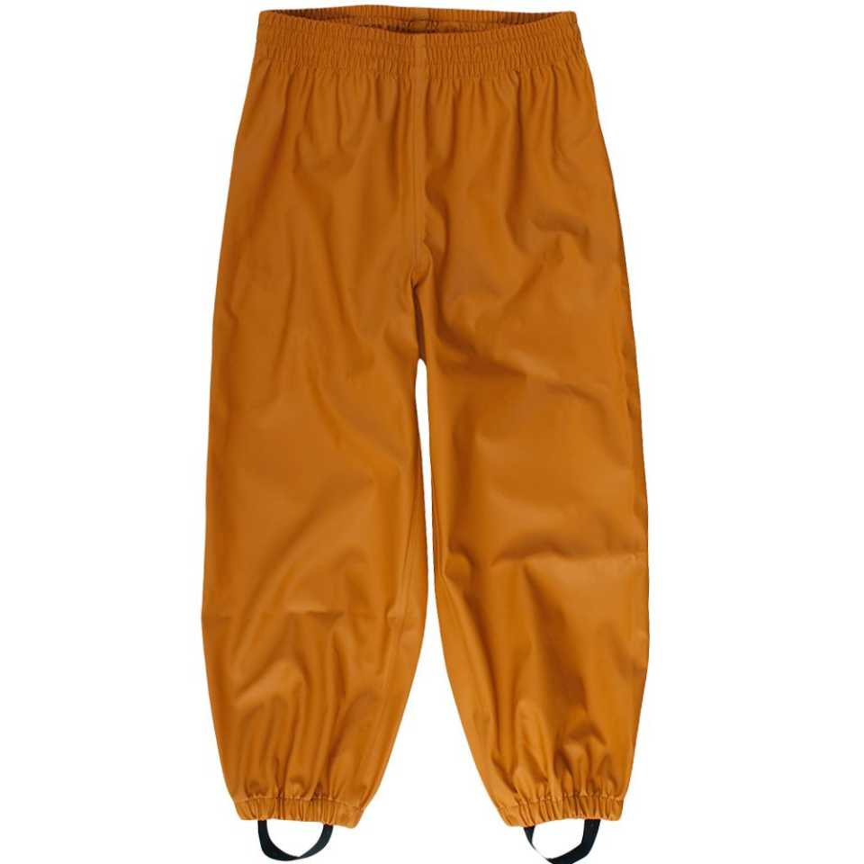 Pantaloni de ploaie Caramel cu stele reflectorizante pe spate