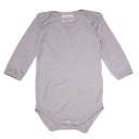 Body gri din lână și mătase