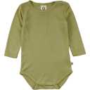 Body verde din lână și mătase