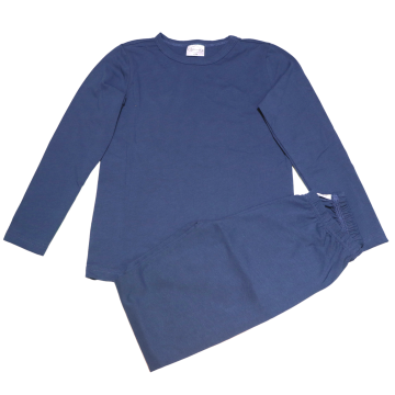 Pijamale subțiri bleumarin