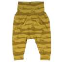 Pantaloni confortabili avocado cu imprimeu tractorașe