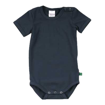 Body navy Alfa cu mânecă scurtă