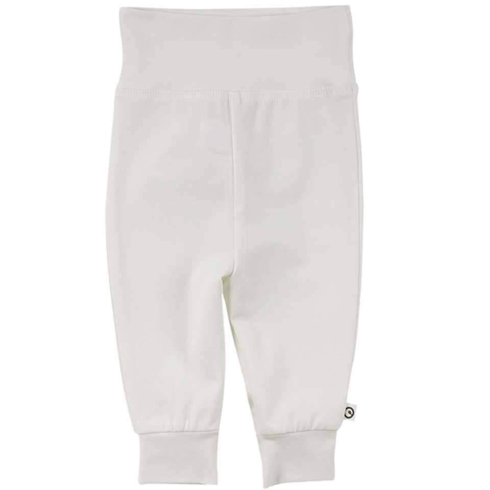 Pantaloni Mini Me alb untos