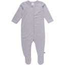 Salopetă gri deschis cu botoși