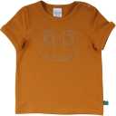 Tricou caramel cu imprimeu broscuța Fred