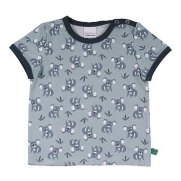 Tricou bleu cu imprimeu koala