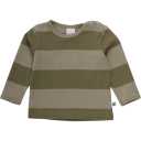 Bluză cu dungi din bumbac fin