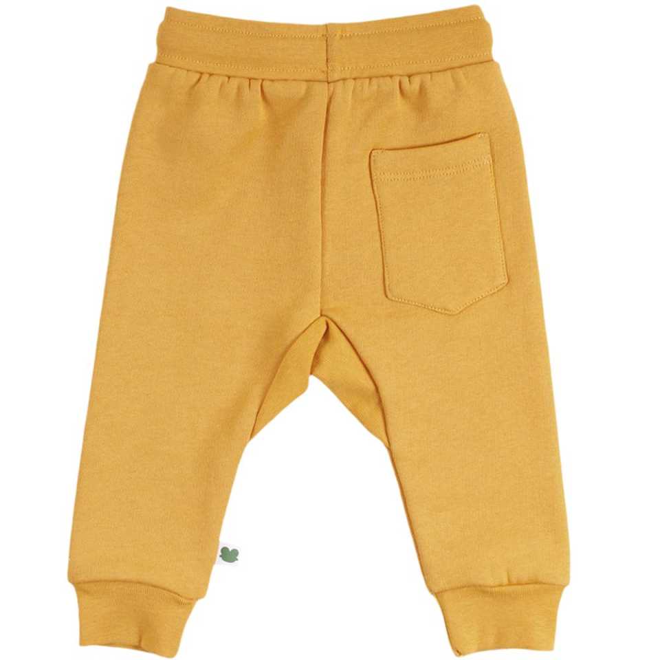 Pantaloni groși galben solar