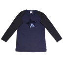 Tricou bleumarin cu imprimeu steluțe