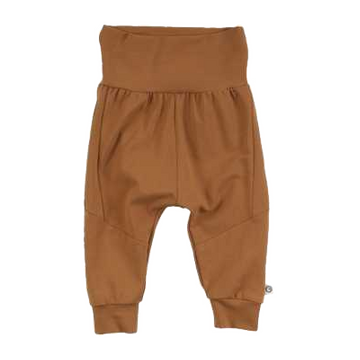 Pantaloni confortabili maro nucă Cozy Me