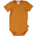 Body caramel Alfa cu mânecă scurtă