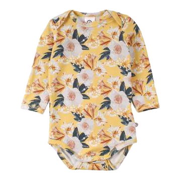 Body galben cu imprimeu floral