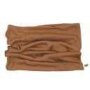 Fular circular migdală din lână organică