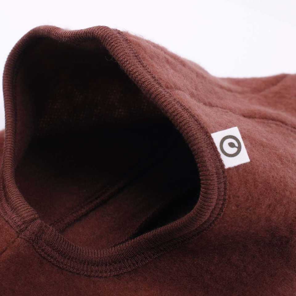 Cagulă fudge de elf, din lână fleece