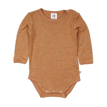 Body maro (nut) din lână și mătase