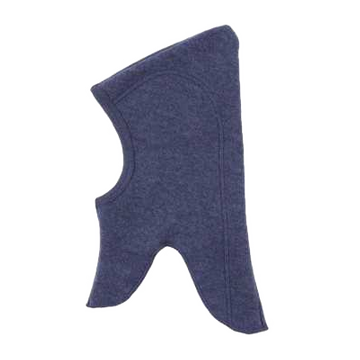 Cagulă bleumarin melanj de elf, din lână fleece