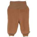 Pantaloni fleece almond 100% lână organică