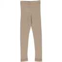 Colanți bej din lână merinos