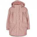 Jachetă de ploaie lungă, roz