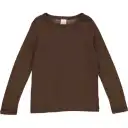 Bluză maro verzui din lână pentru copii