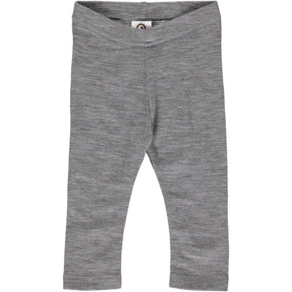 Colanți gri din lână merinos