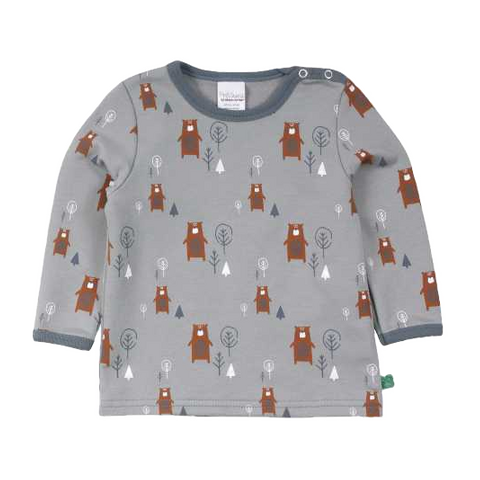 Bluză cu imprimeu urși pentru bebeluși