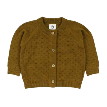 Cardigan tricotat pesto